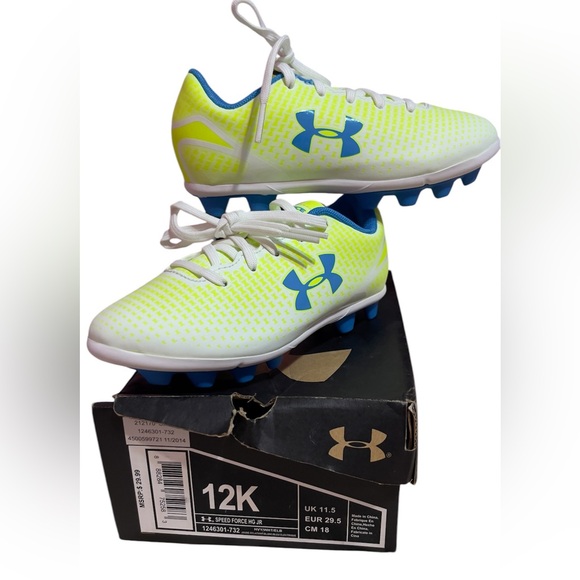 Under Armour Kids Soccer Cleats - Picture 1 of 3